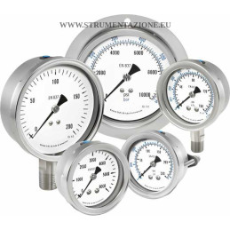 Manometri Inox